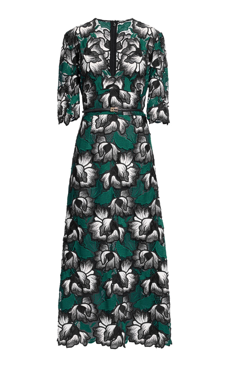 Macrame Midi Dress multi 1