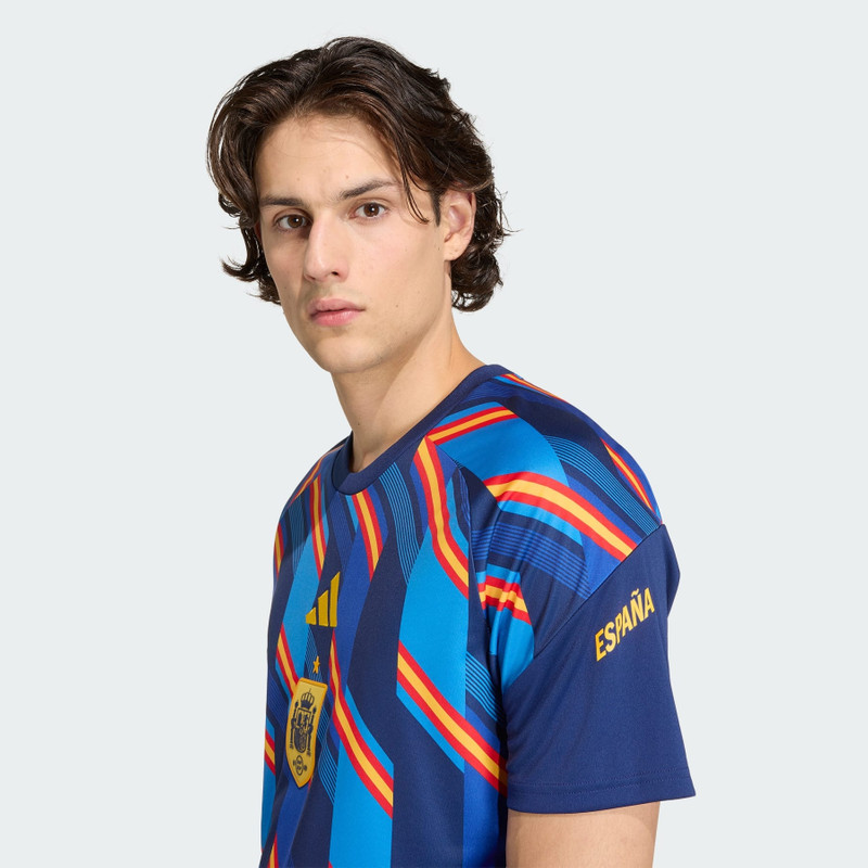 Spain 26 Home Pre Match Jersey 7