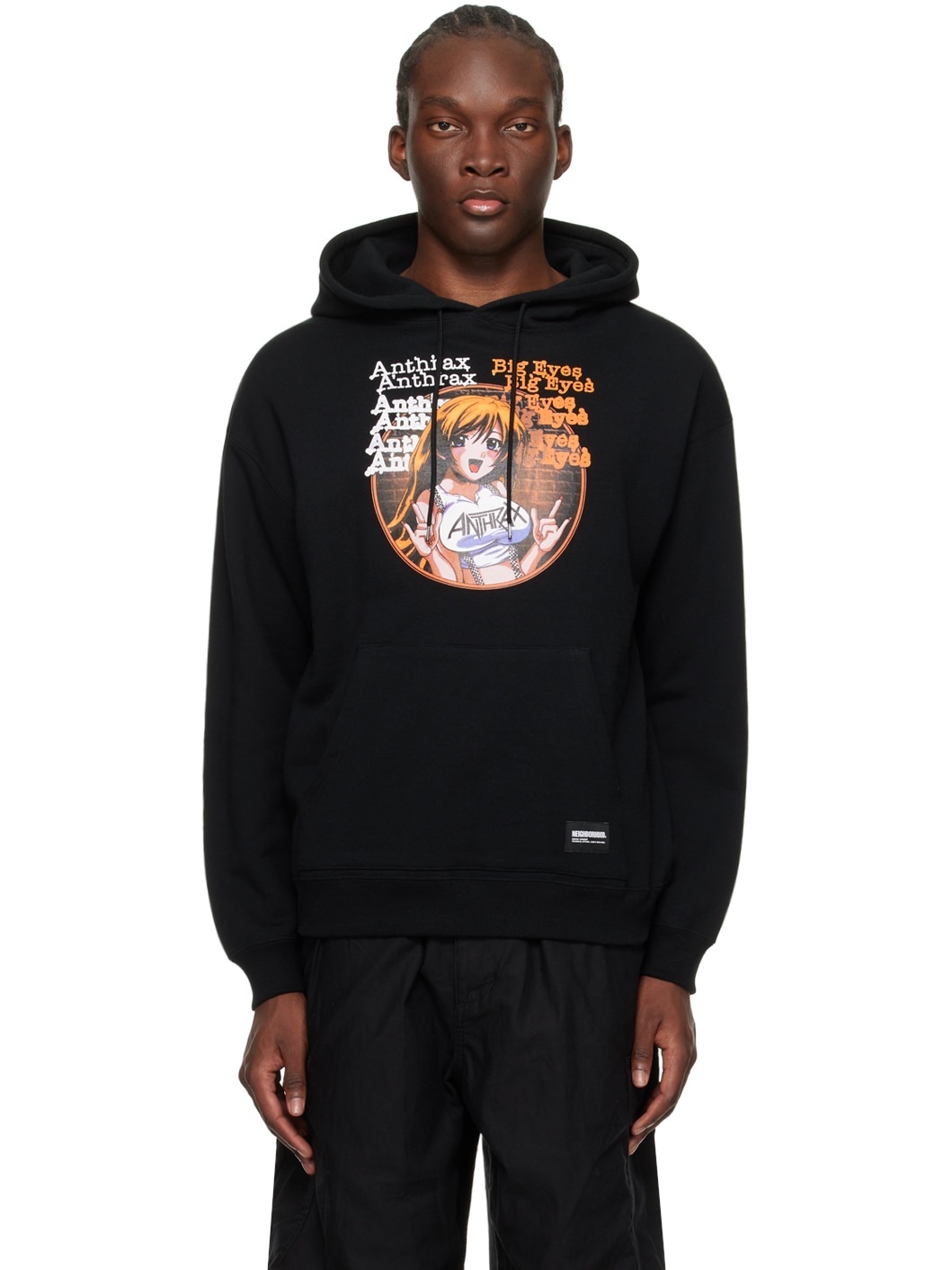 Black Sweatparka Hoodie - 1