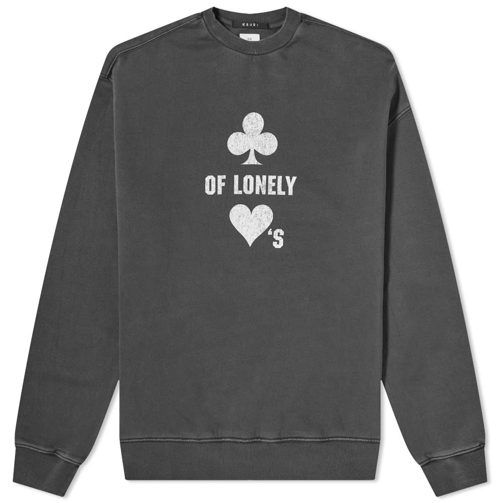 Ksubi Klub Of Hearts Biggie Crew Sweat - 1