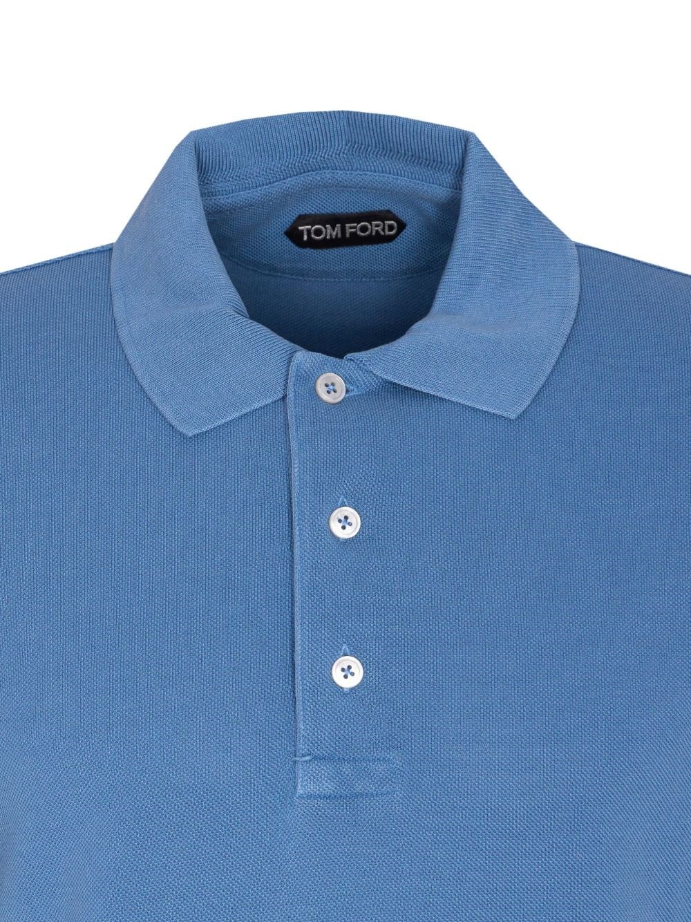 Lyocell piquet polo shirt - 2