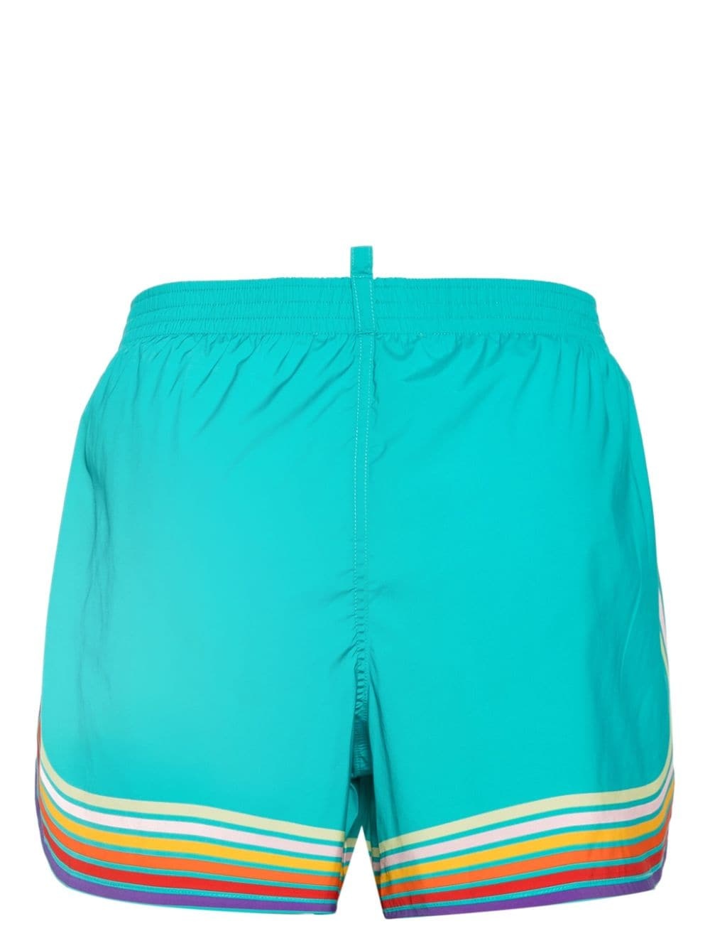 stripe-detail swim shorts - 2