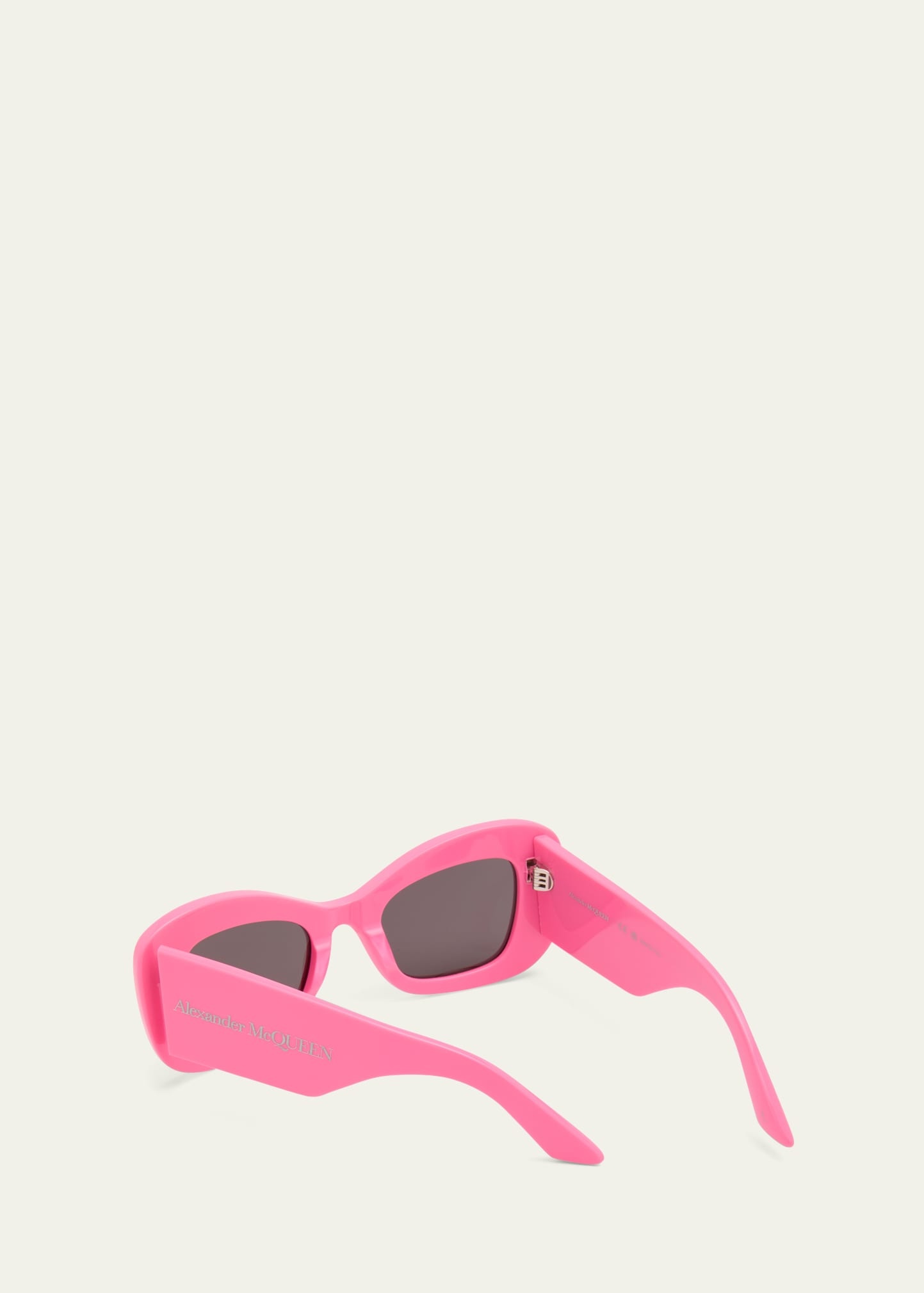 Chunky Logo Acetate Cat-Eye Sunglasses - 3