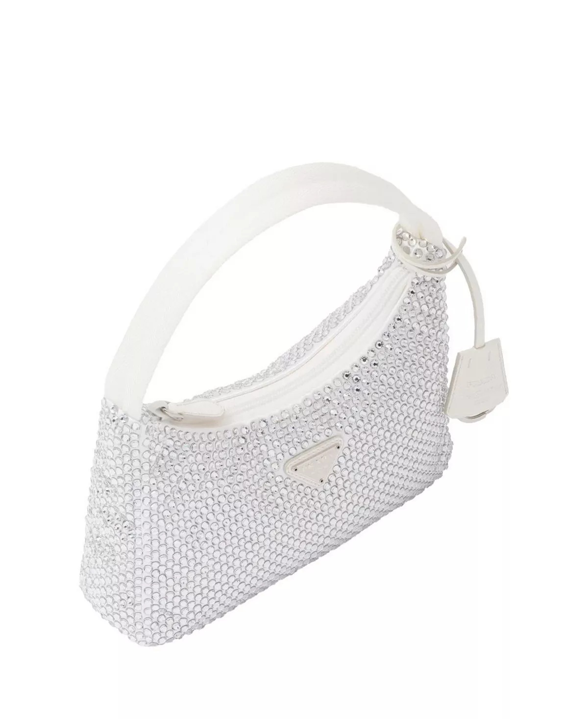 Re-Edition Satin Mini-Bag with Crystals - 5