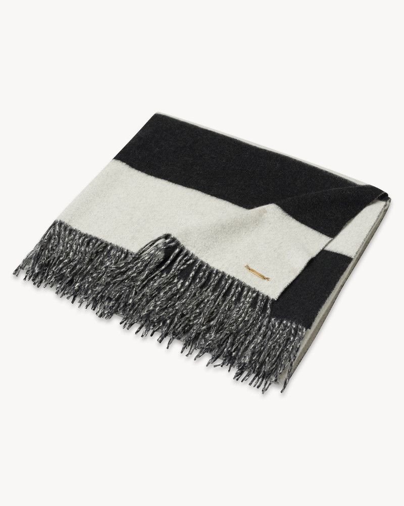 ASPEN WOVEN STRIPE THROW 1