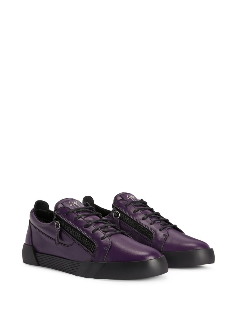 Frankie low-top leather sneakers - 2