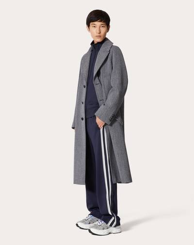 Valentino SINGLE-BREASTED WOOL COAT outlook