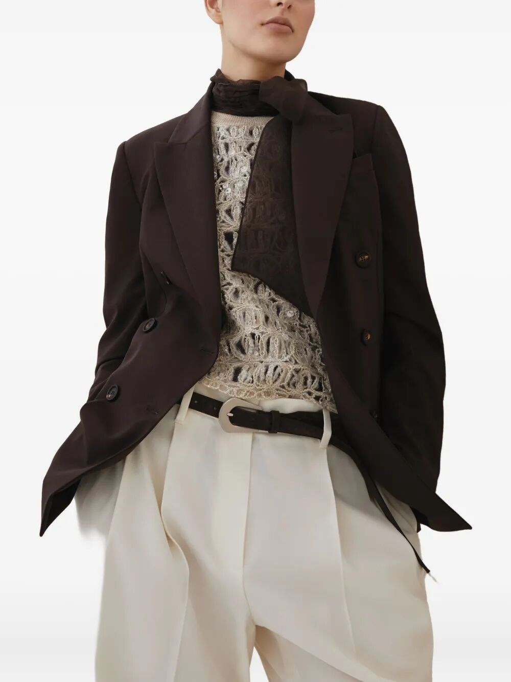Blazer With Monili - 3