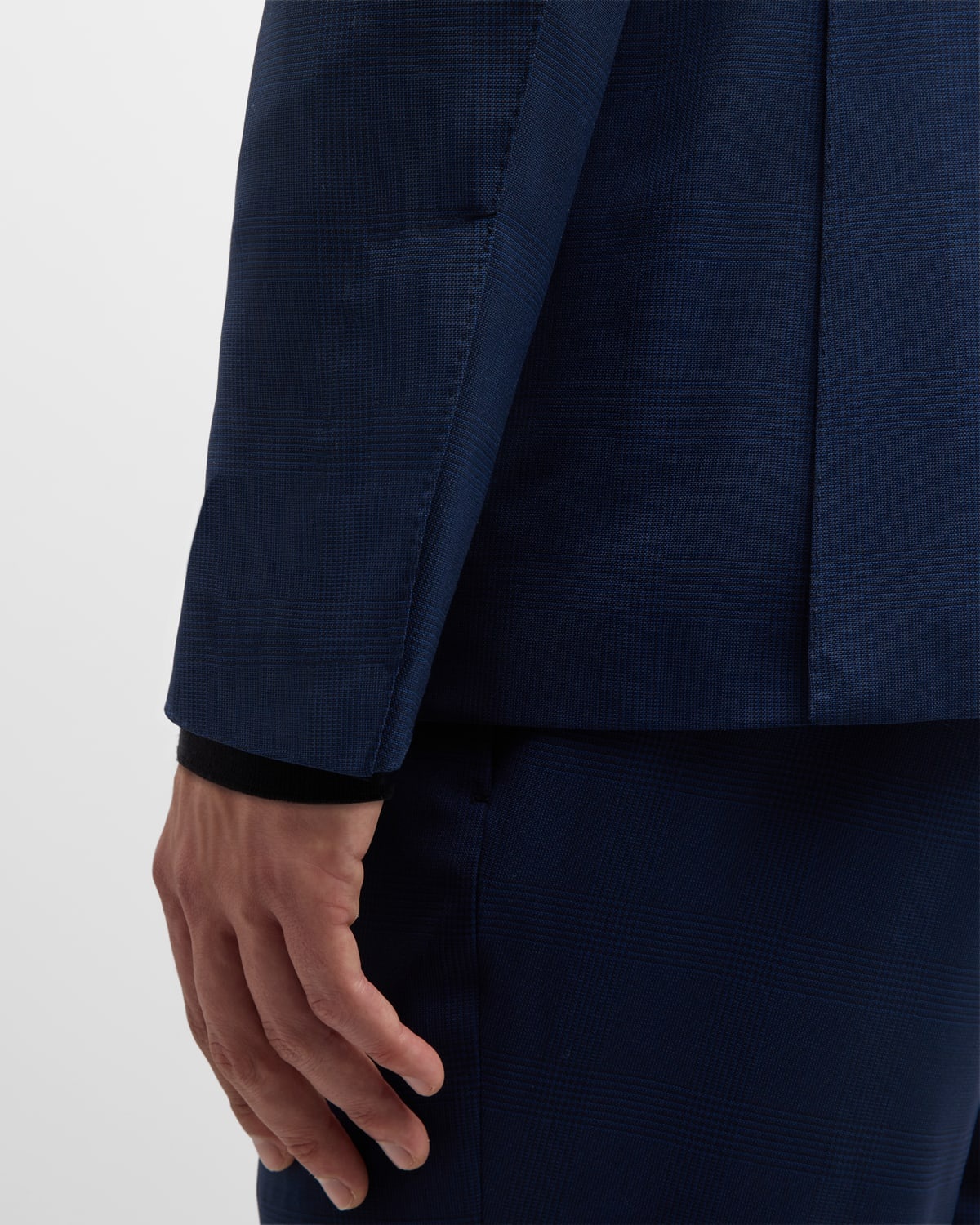 Men's Shelton Mouline Check Suit - 2