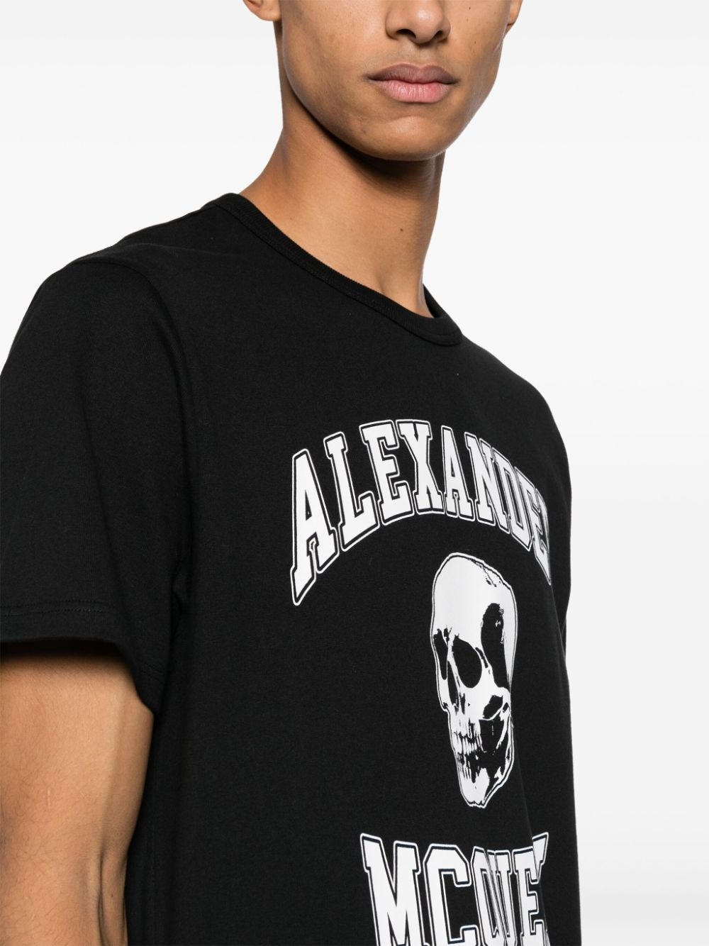 logo-print cotton T-shirt - 5