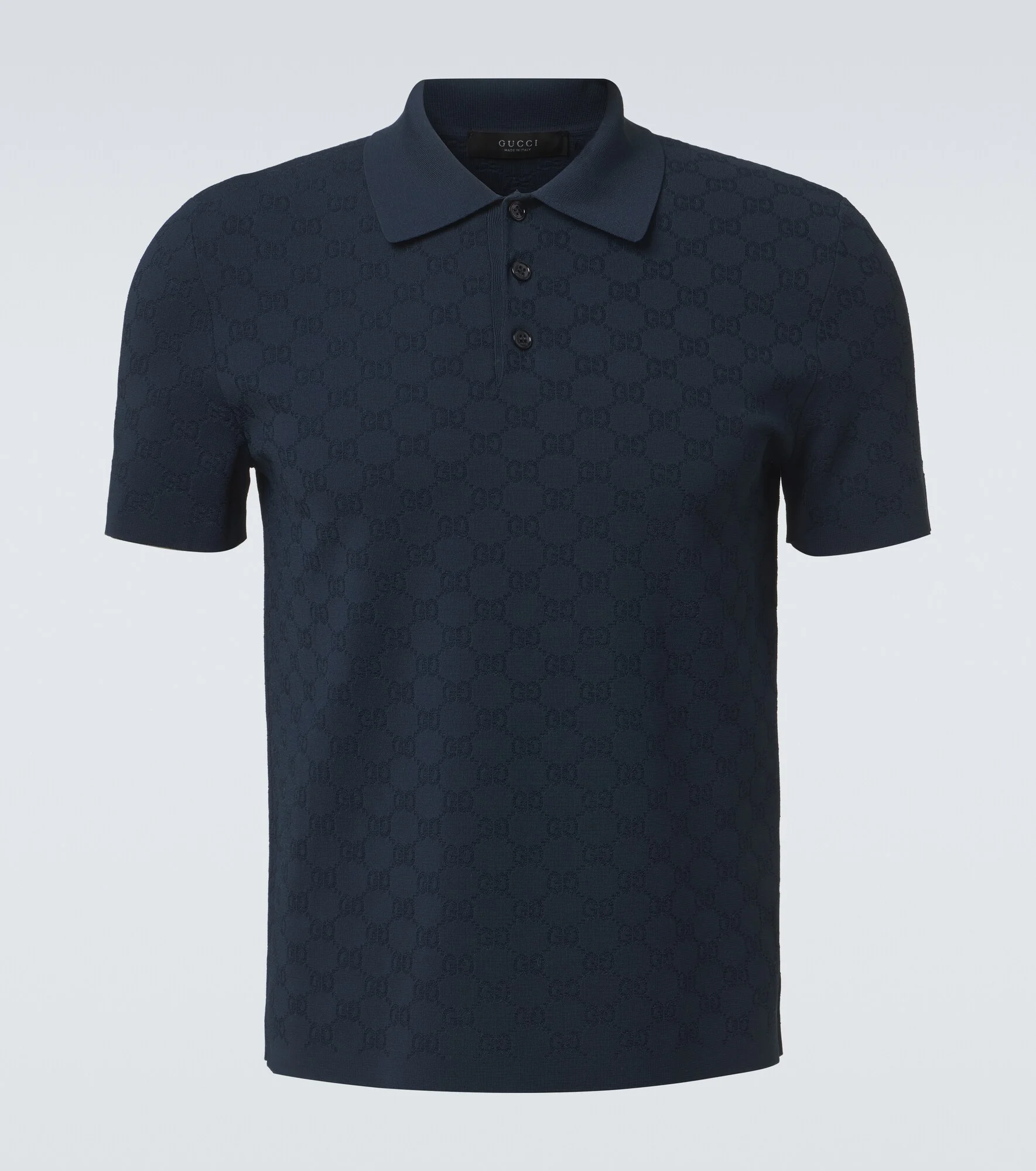 GG jacquard polo shirt - 1