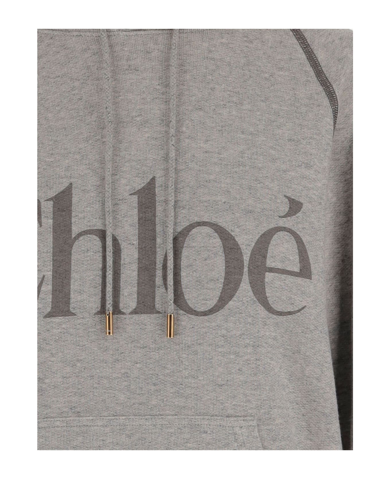 Cotton Blend Sweatshirt With Logo - 3