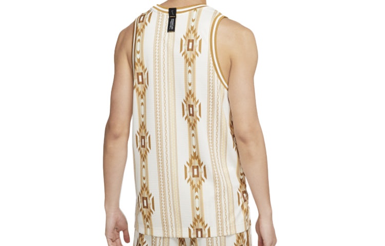 Nike Dri-fit Quick Dry Basketball Jersey Vest Creamy White CD0418-133 - 2