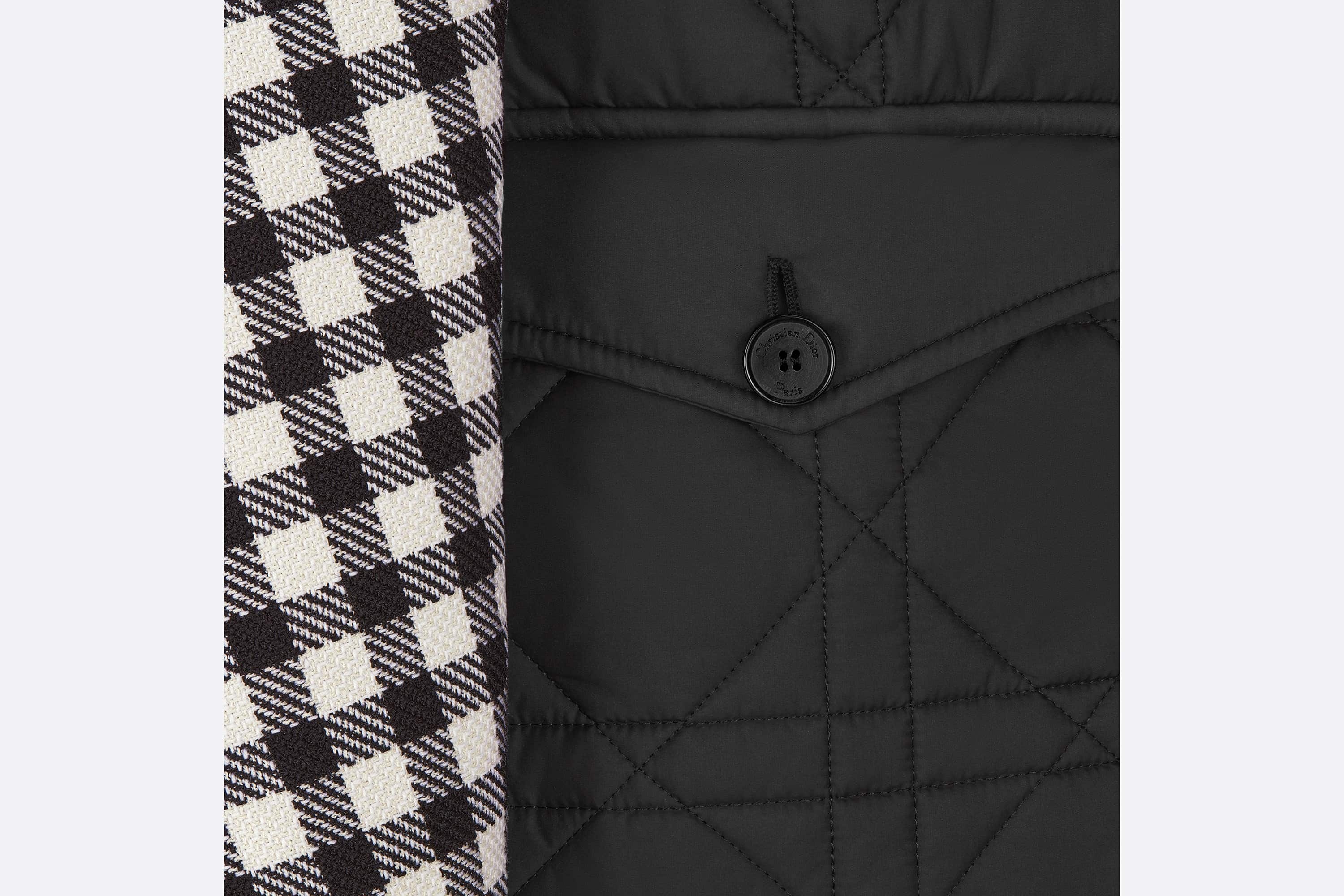 Peacoat with Macrocannage Paneling - 3