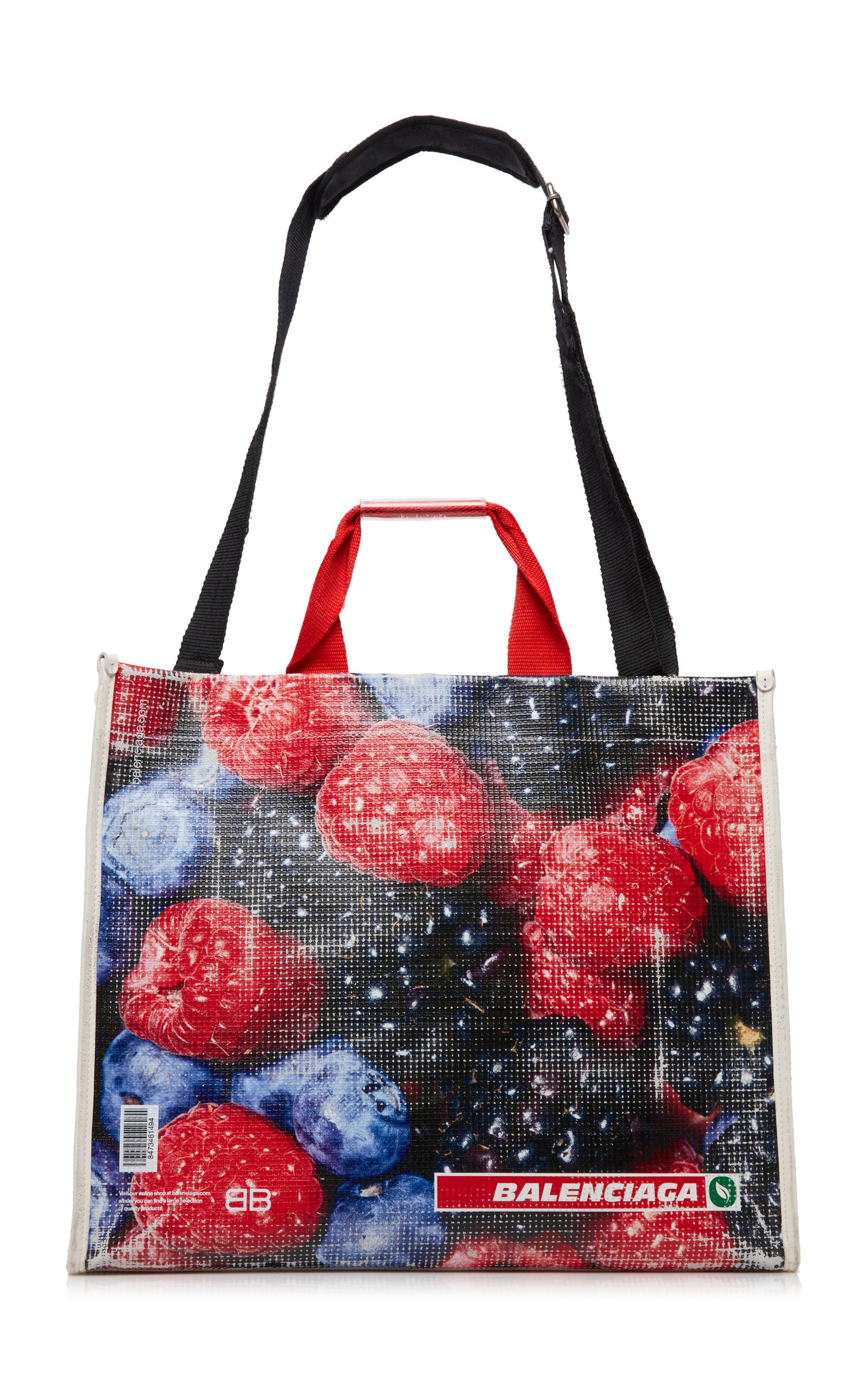 Antwerp Mediumm Printed-Mesh Tote Bag red - 6