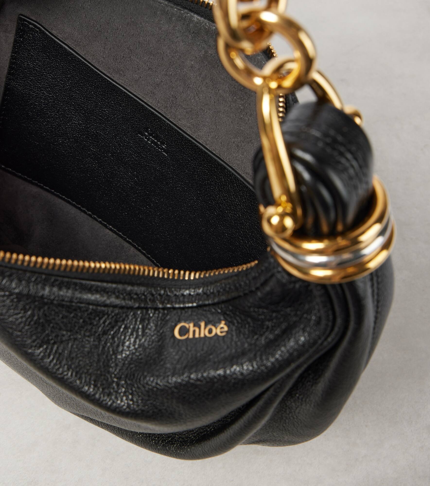 Banana Small leather shoulder bag - 2