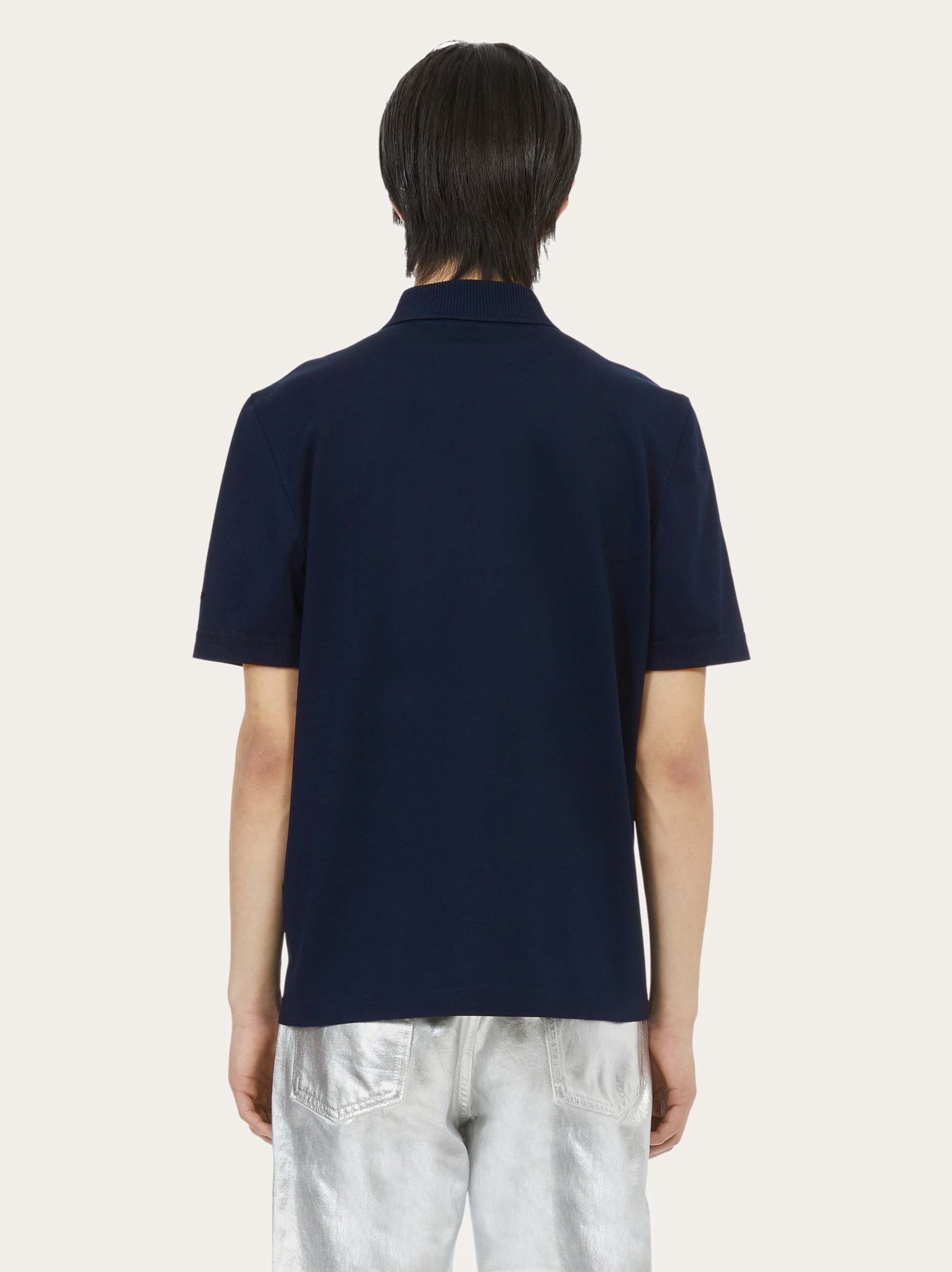 Polo with zip collar - 3