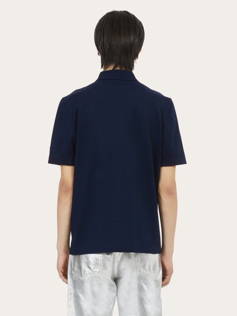 Polo with zip collar 3