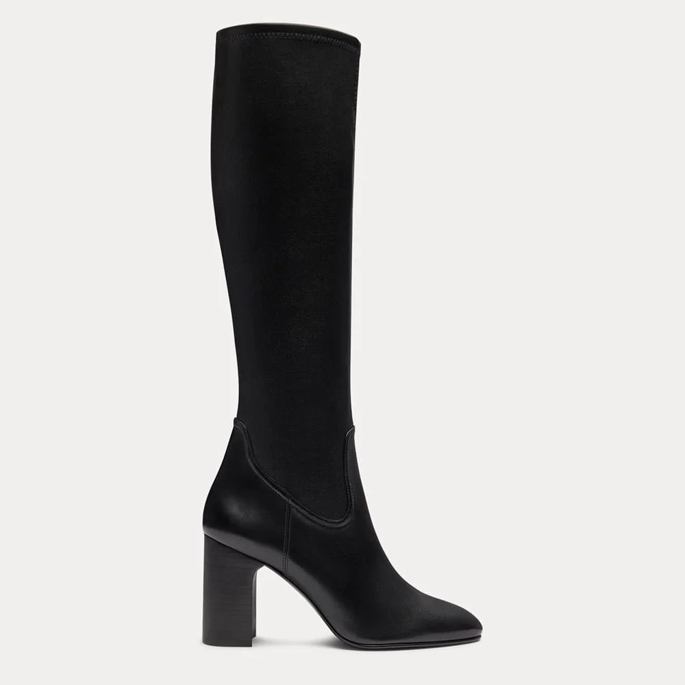 MULBERRY STRETCH KNEE-HIGH BOOT - 1