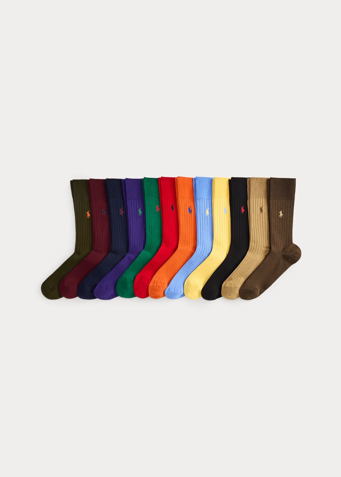 Ribbed Trouser Sock 12-Pack Gift Set - 1