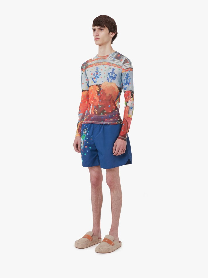 SHEER LONG SLEEVE TOP - PRIDE CAPSULE 4