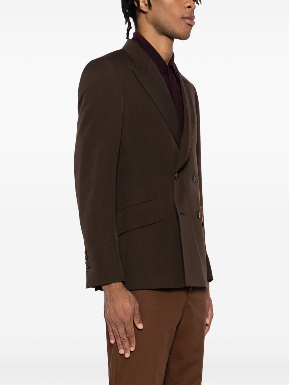 double-breasted blazer - 3
