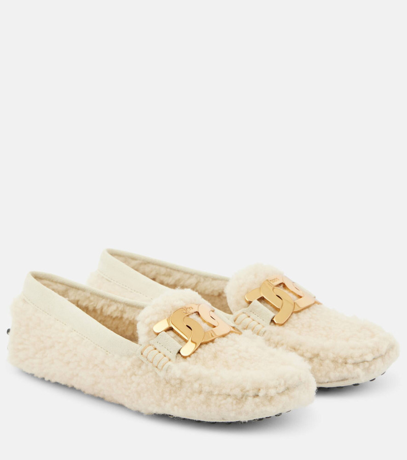 Kate shearling loafers - 1