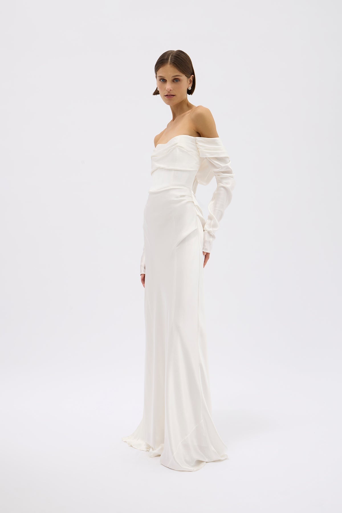 LUCIEN SLEEVE GOWN - 5