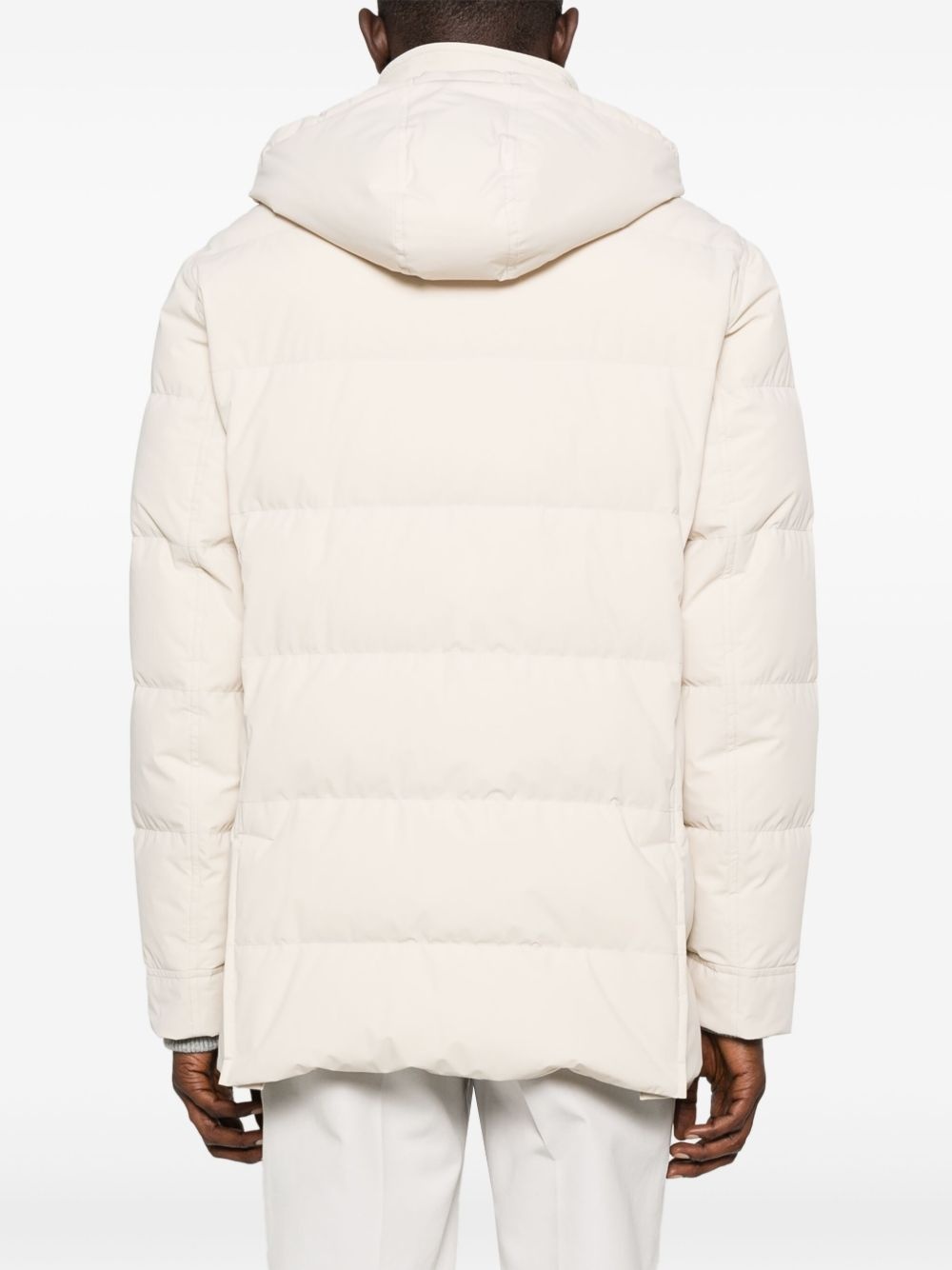 hooded puffer jacket - 4