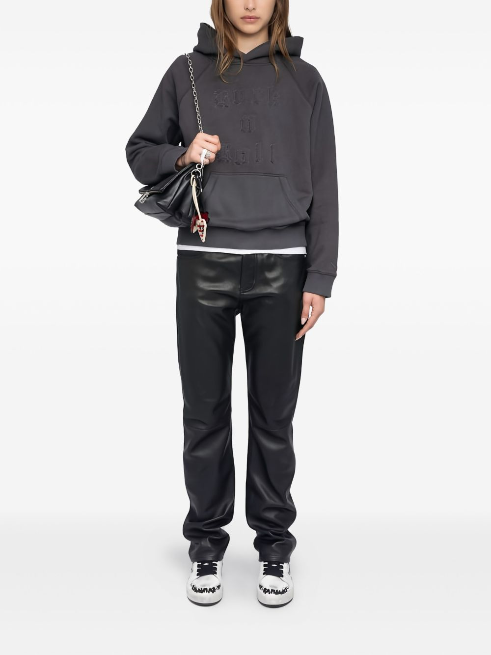 Georgy rock-n-roll-embroidery hoodie - 2