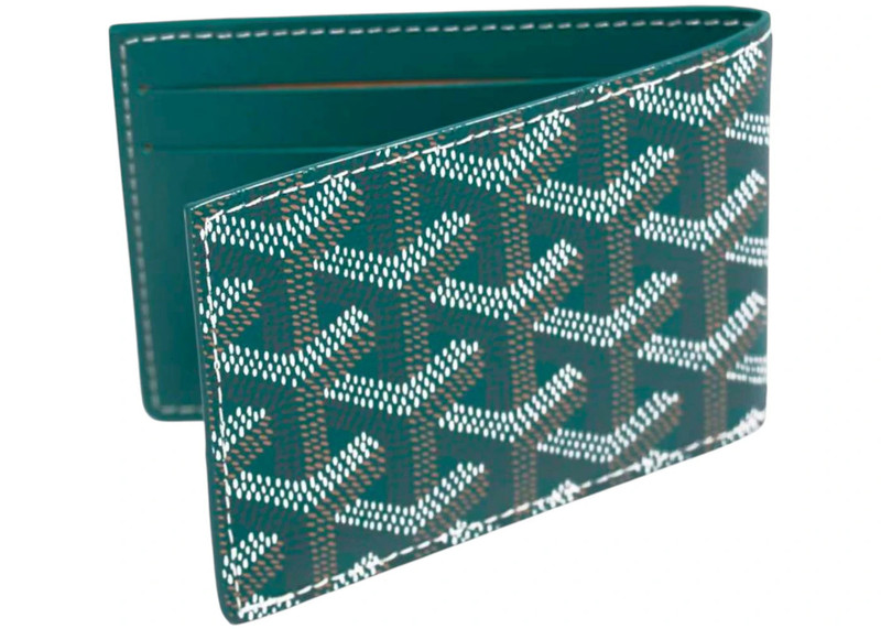Goyard Goyard Slot Wallet Victoire Companion Goyardine Green outlook