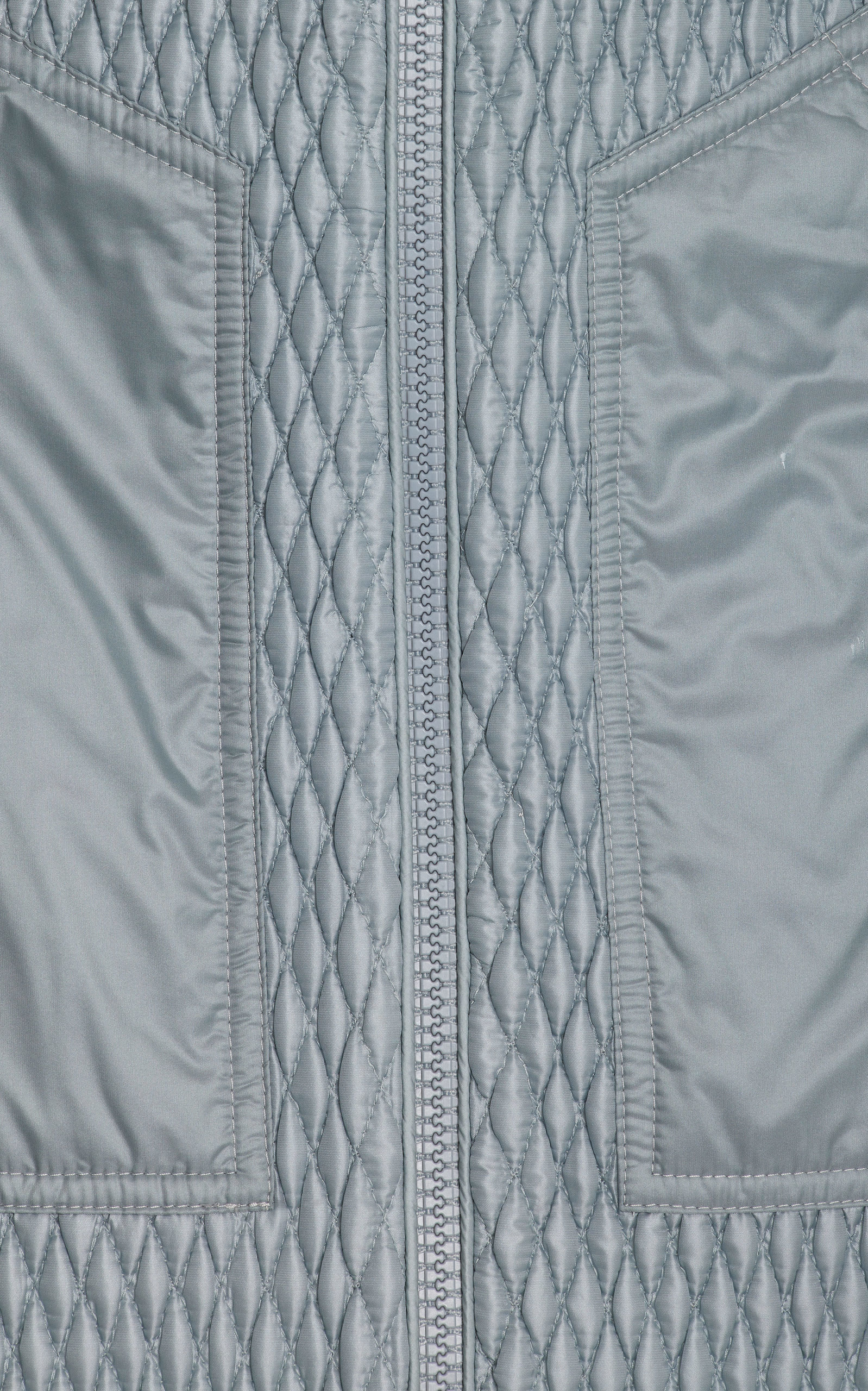 Quilted Nylon Mini Skirt blue - 5