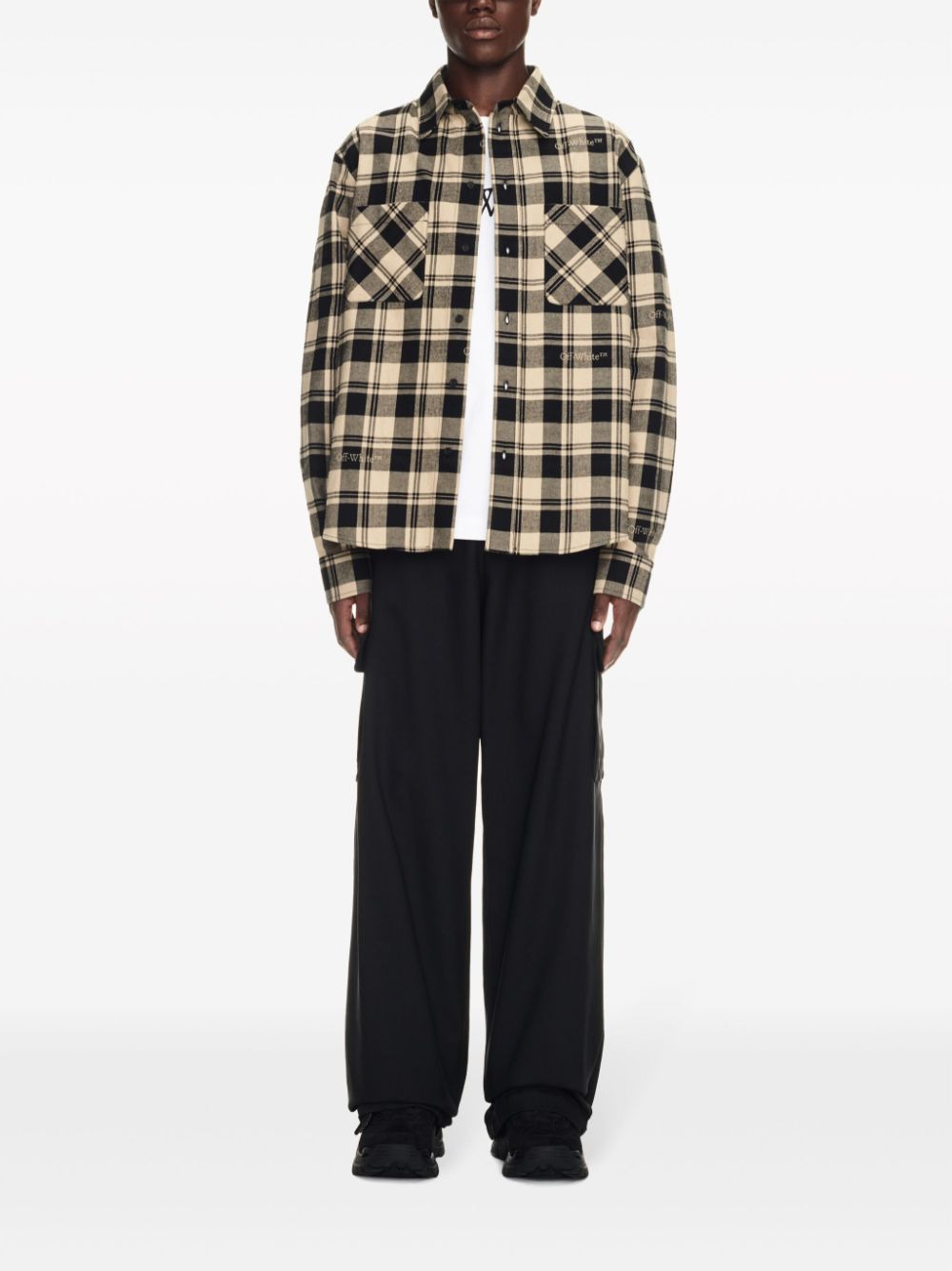 Off White Men Shirt With Logo - 2