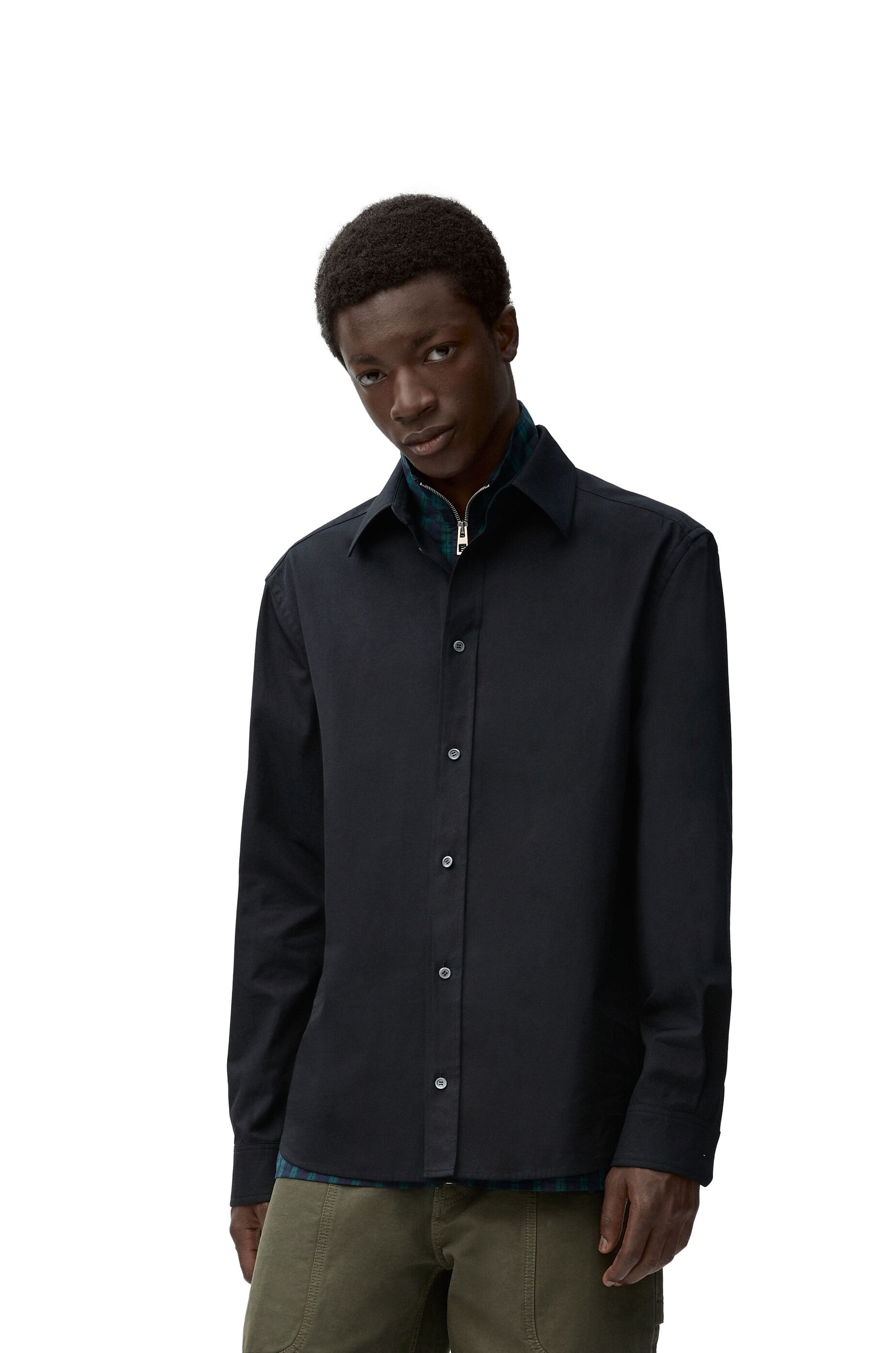 Hybrid shirt in cotton - 3