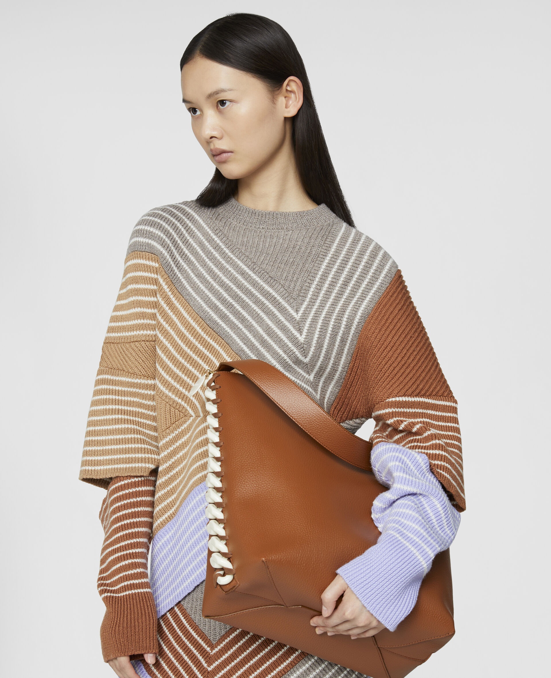 S by S 3D Stripes Wool Jumper - 4