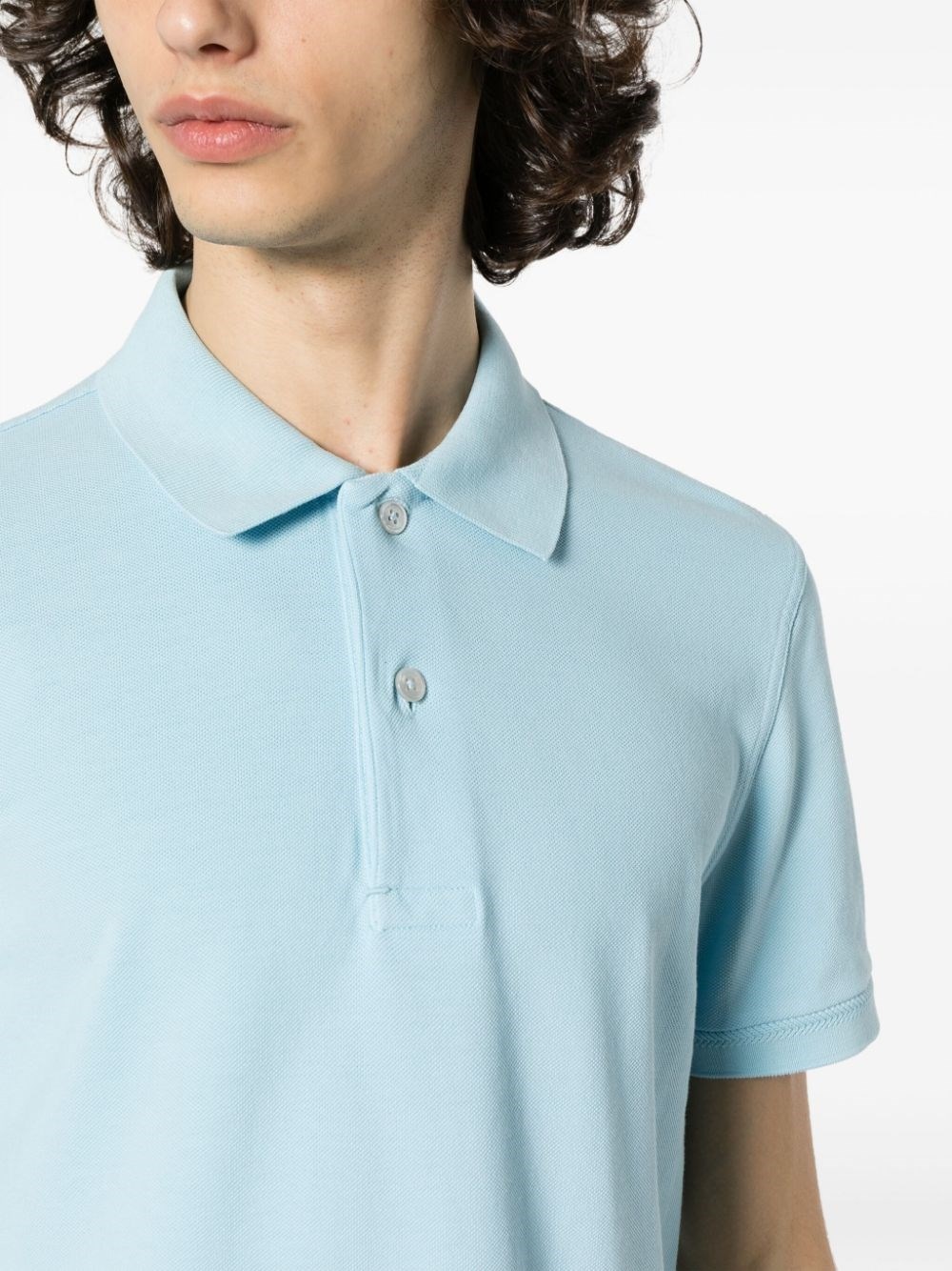 Cotton polo shirt - 5