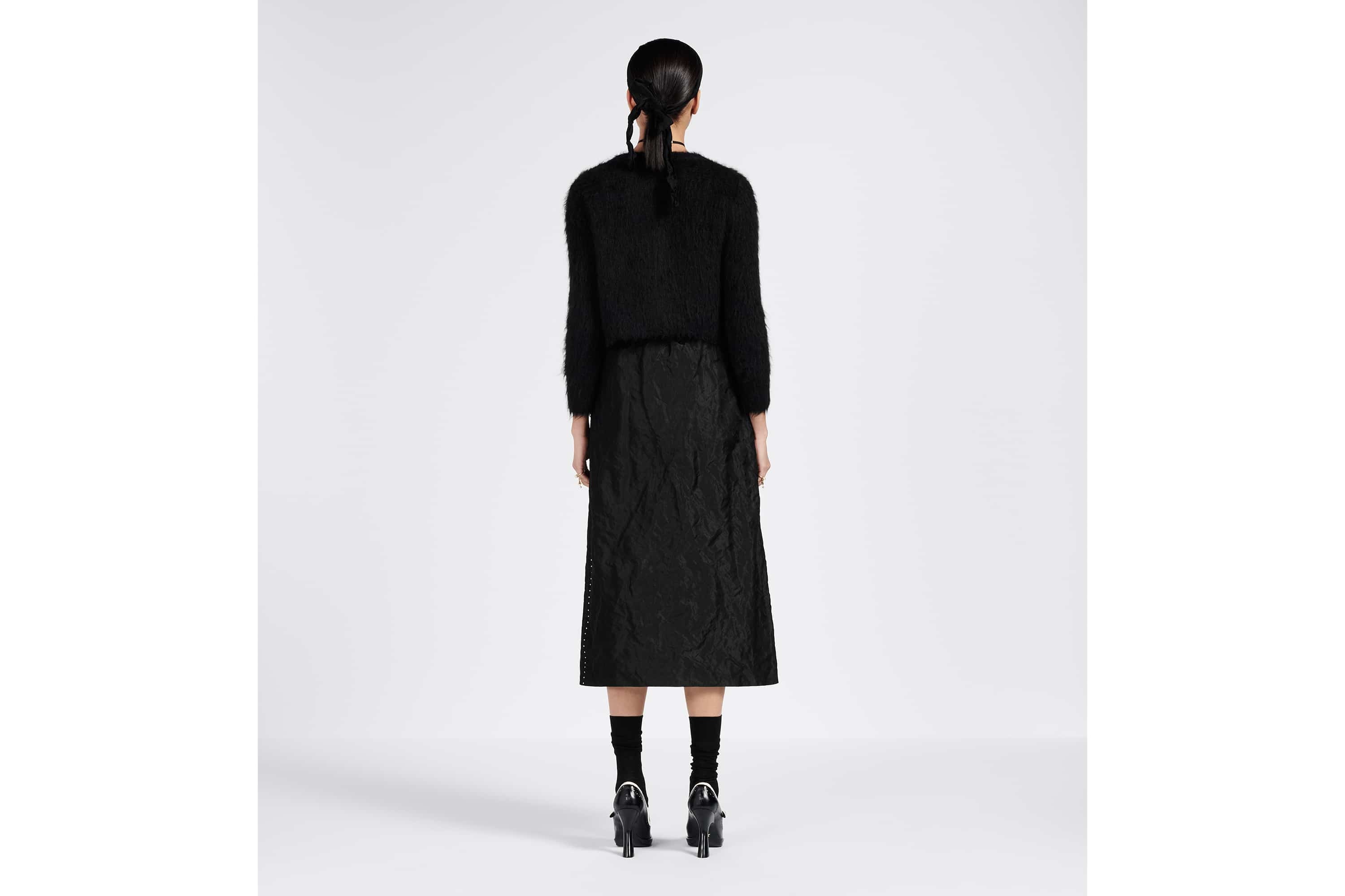 Mid-Length Straight-Cut Skirt - 6