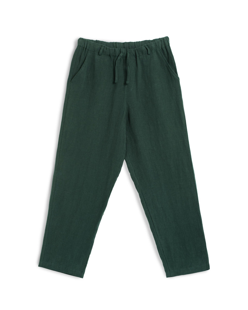 Tiber Linen Leisure Pant 1