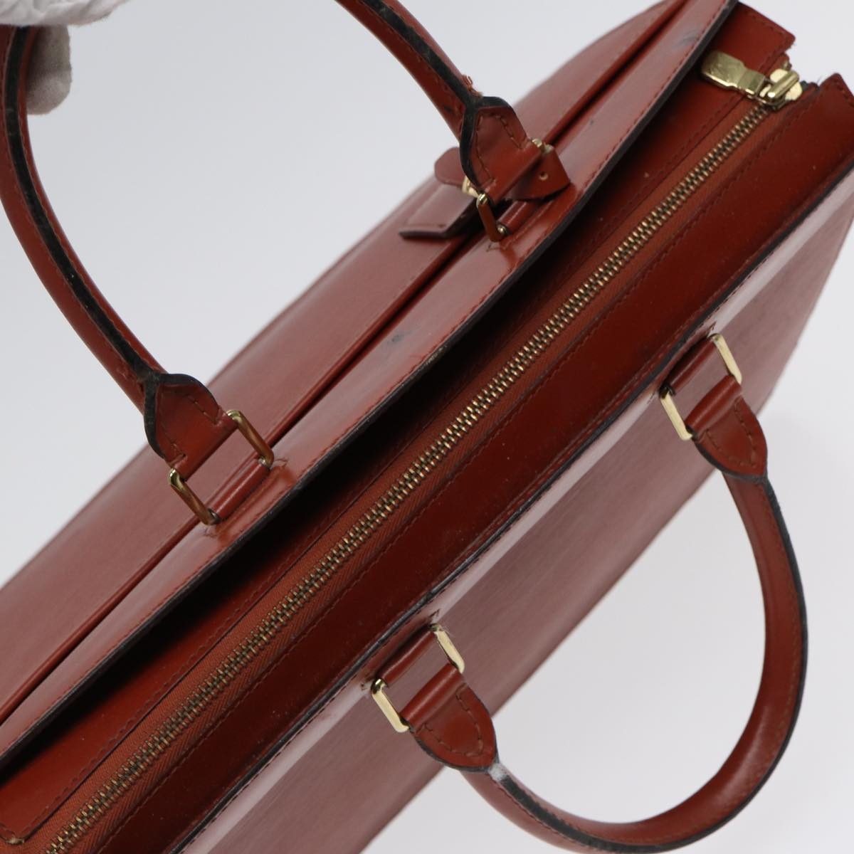 LOUIS VUITTON Epi Riviera Hand Bag Brown M48183 - 7