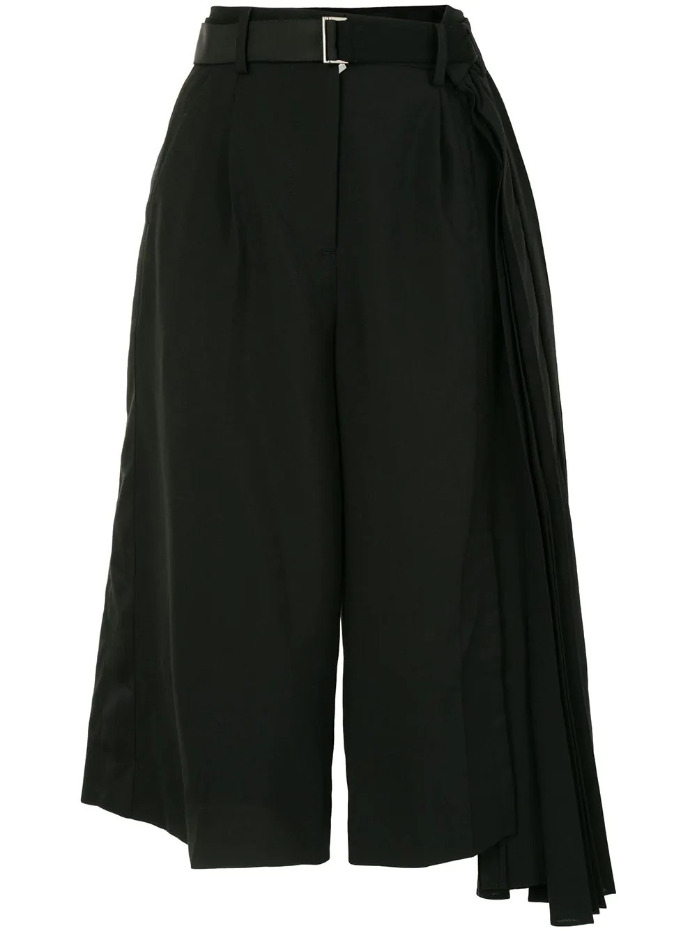 asymmetric midi skirt - 1