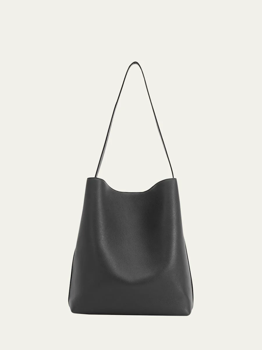 Sac Grained Calfskin Shoulder Bag - 1