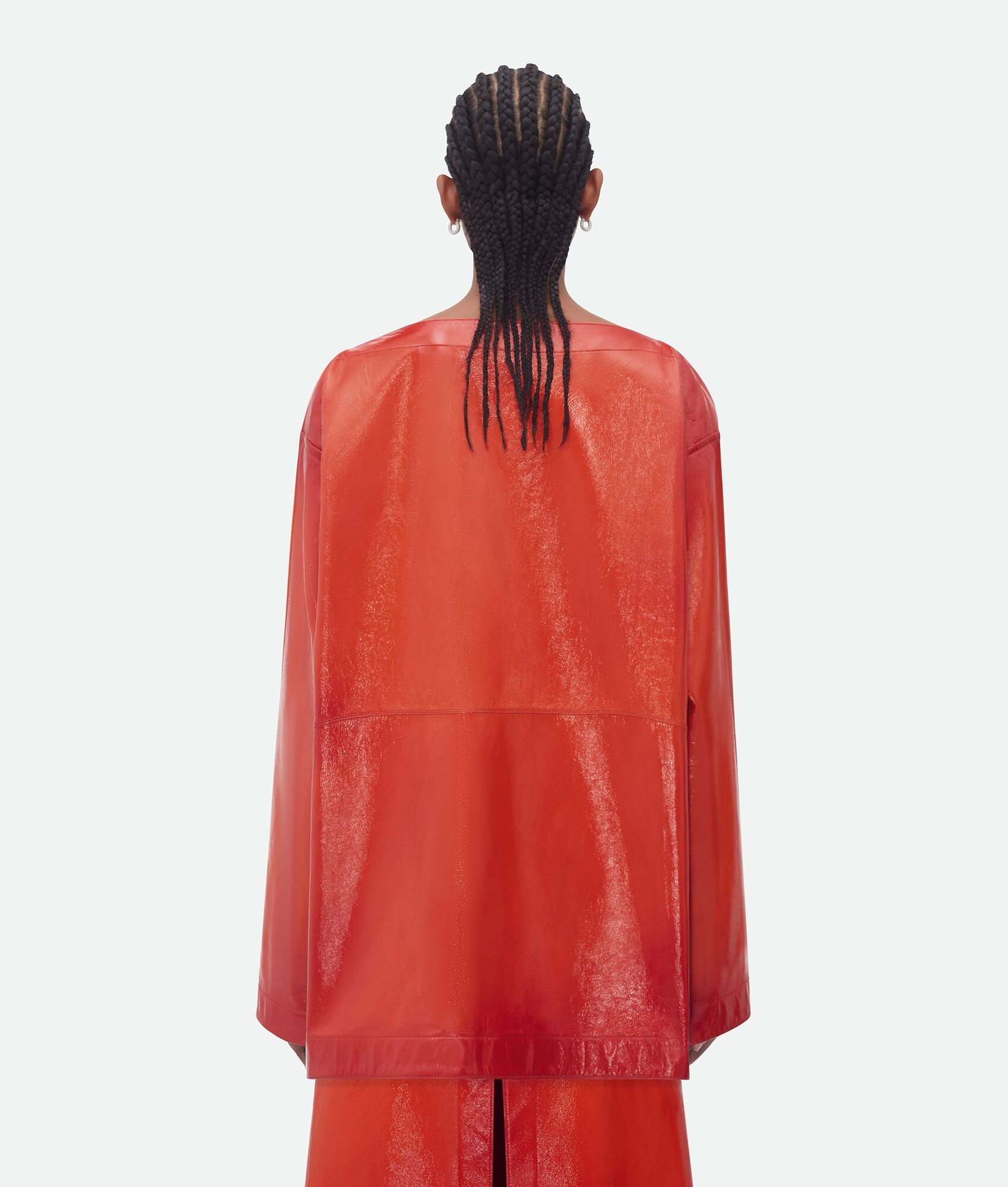 Leather Top With Degradé Effect - 3