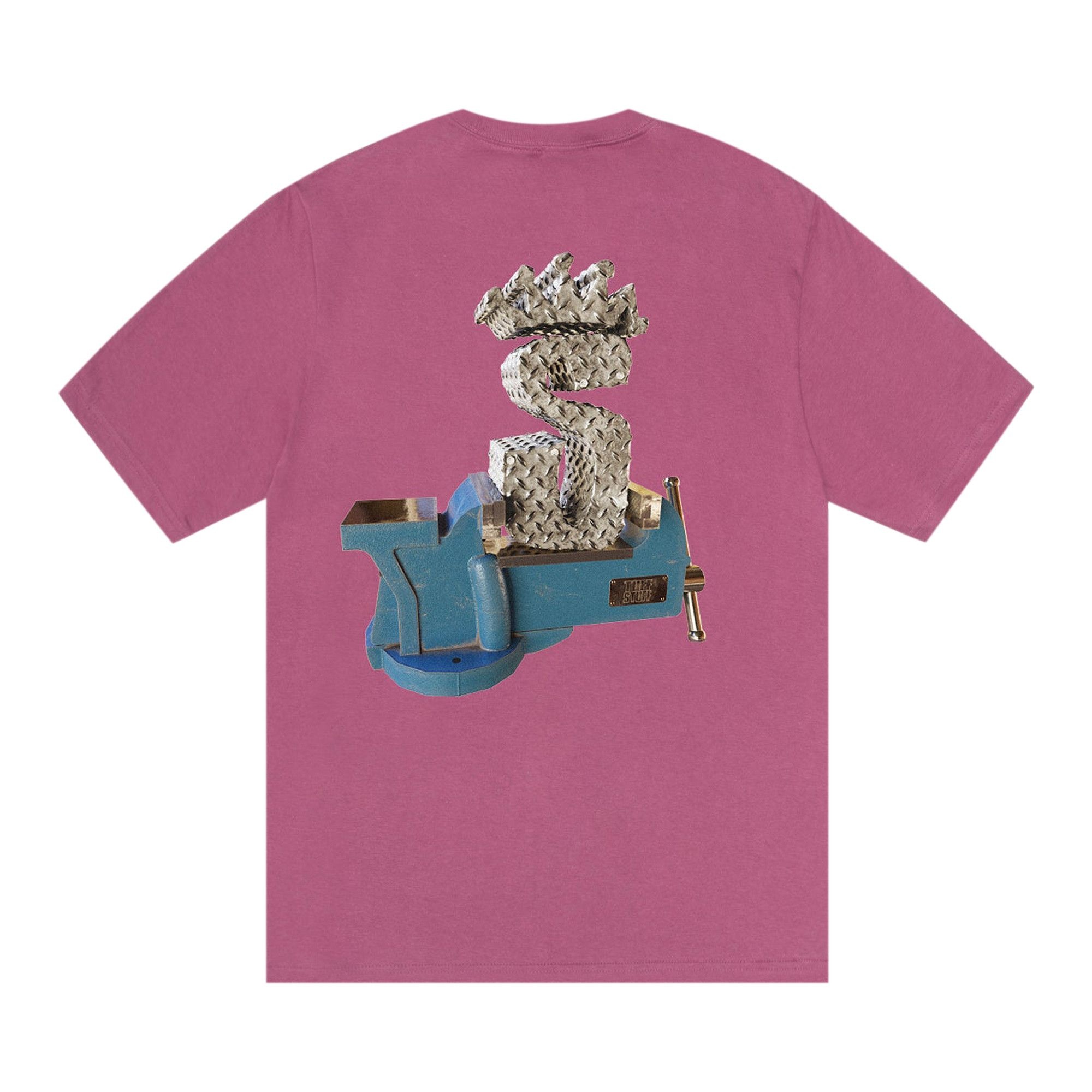 Stussy Tuff Stuff Tee 'Berry' - 2