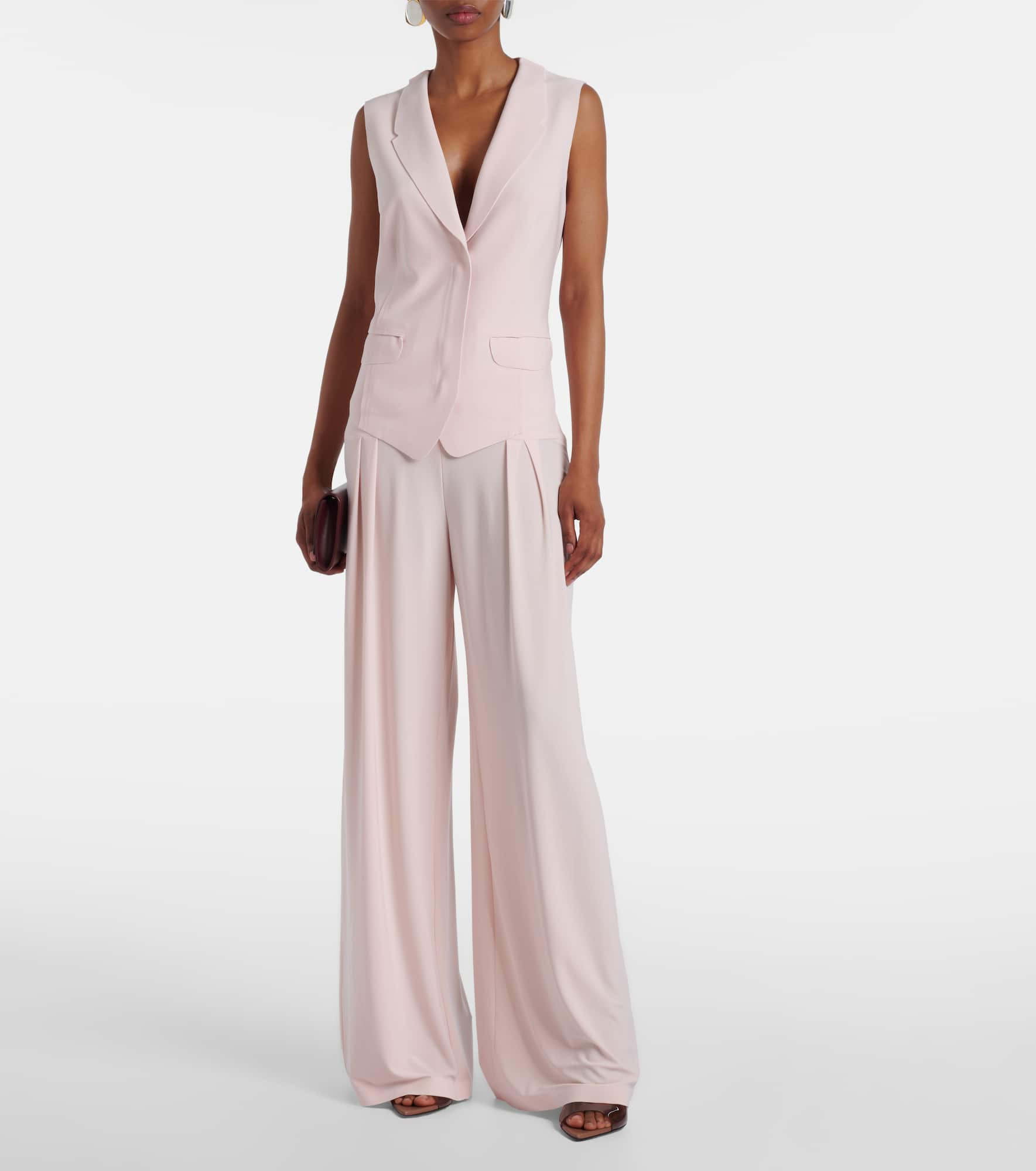 High-rise wide-leg pants - 2