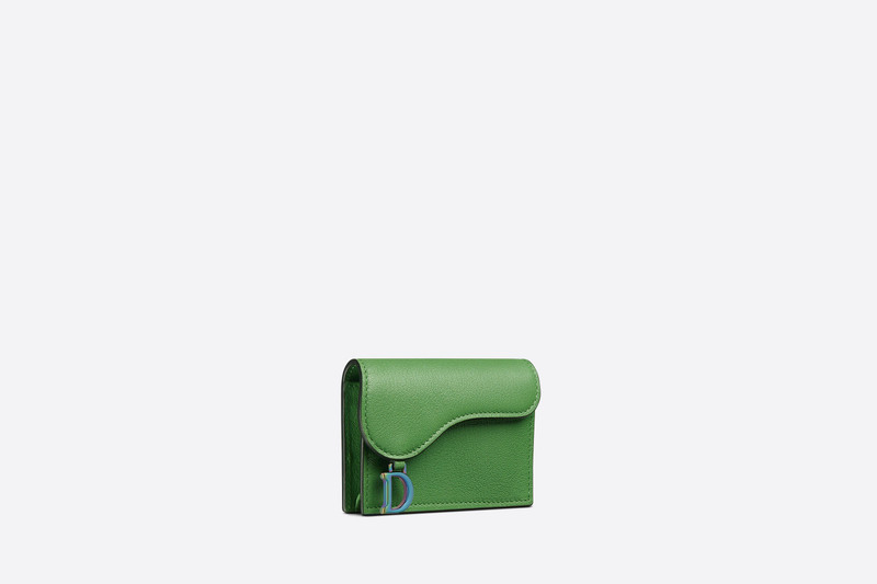 Dior Saddle Flap Card Holder outlook