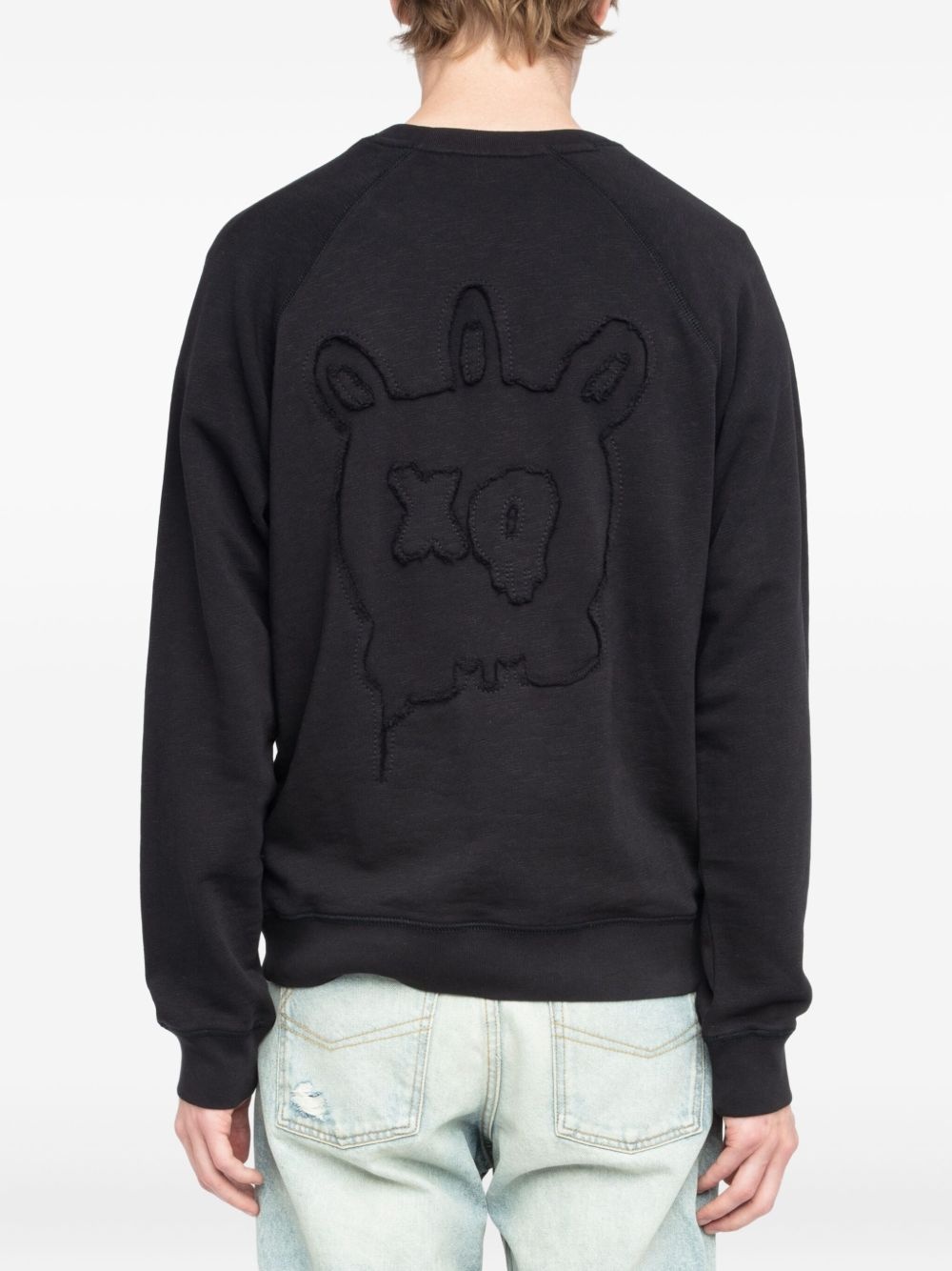 Uppy Mo Skull Xo sweatshirt - 4