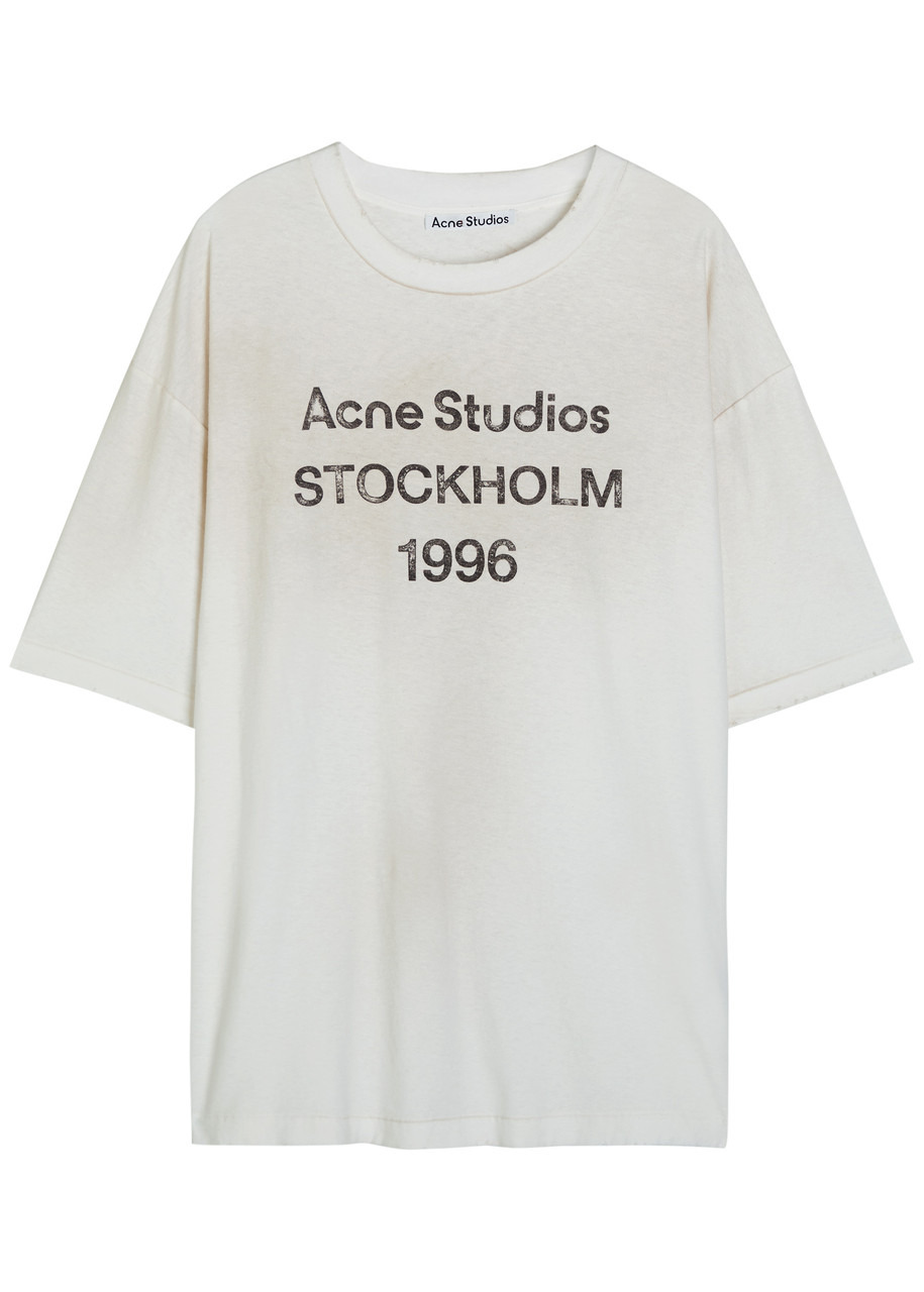 Acne Studios Logo Cotton-blend T-shirt - 1