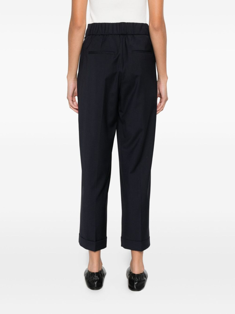 pleated cuffed trousers 4