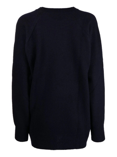 Y's logo-embroidered crew-neck jumper outlook