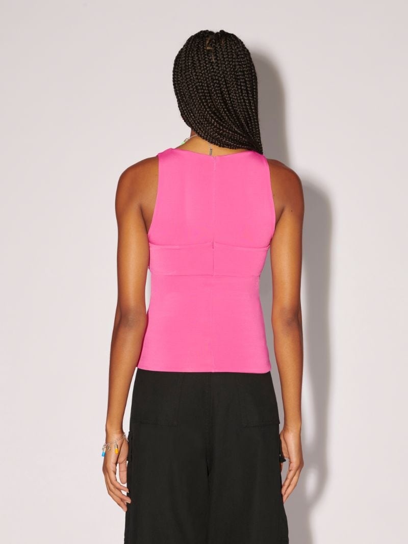 Heart Shaped Sleeveless Top - 4